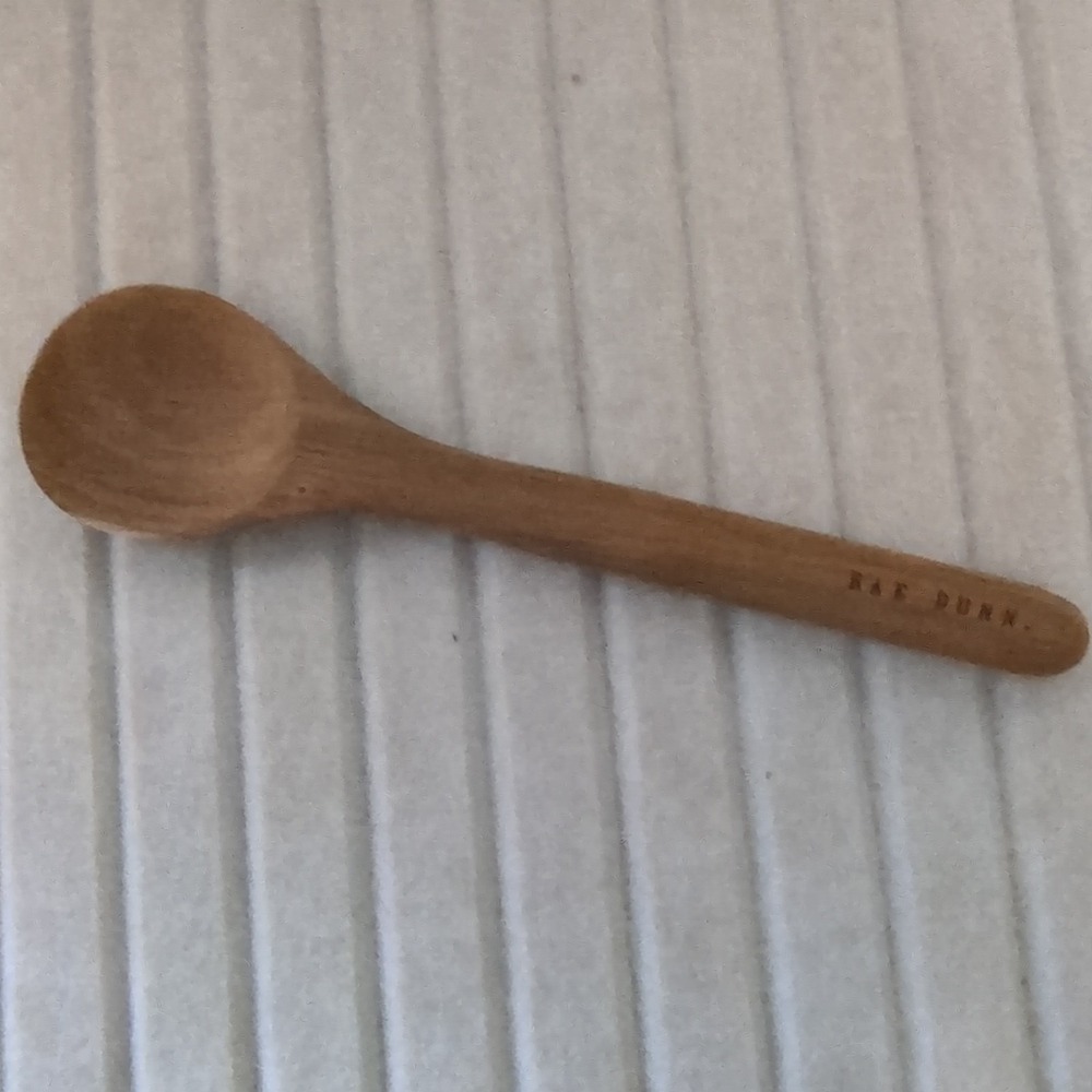 Rae Dunn Brown Wooden Cooking Spoon‎  and 2 wooden utensils Utensils.